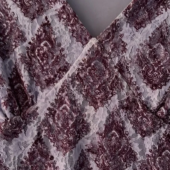 INC Petite Bohemian Lace Bell-Sleeve Women’s Top. - Picture 3 of 9